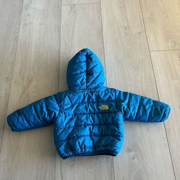 The North Face Baby Reversible Perrito Jacket Size 3 months-6 months Blue - Picture 2 of 9